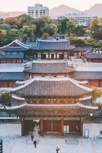 Gyeongbokgung Palace pagoda Seoul International Visitors Centre
